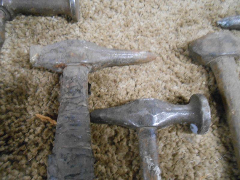 L1728 5 Vintage auto body hammers TOOLS AUTO UNIQUE CAR , US $7.06, image 3