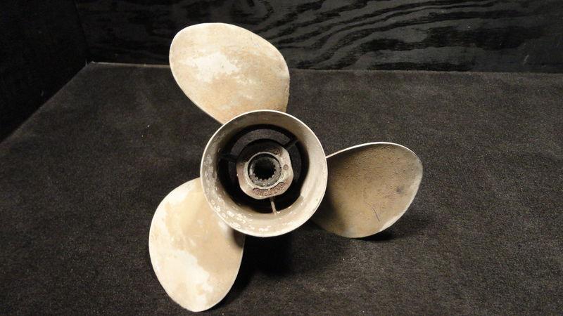 Mercury stainless steel outboard propeller 13.75x21 boat ss prop 40-140hp p705