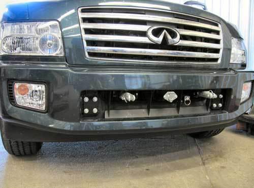 Blue ox bx1835 base plate for infinity qx56 05