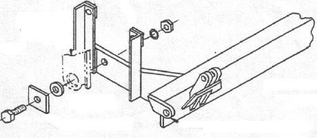 Blue ox bx2401 base plate for isuzu trooper ii 84-91
