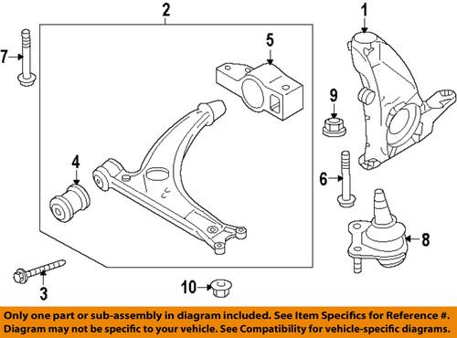 Volkswagen oem n90942901 front suspension-ball joint lock nut