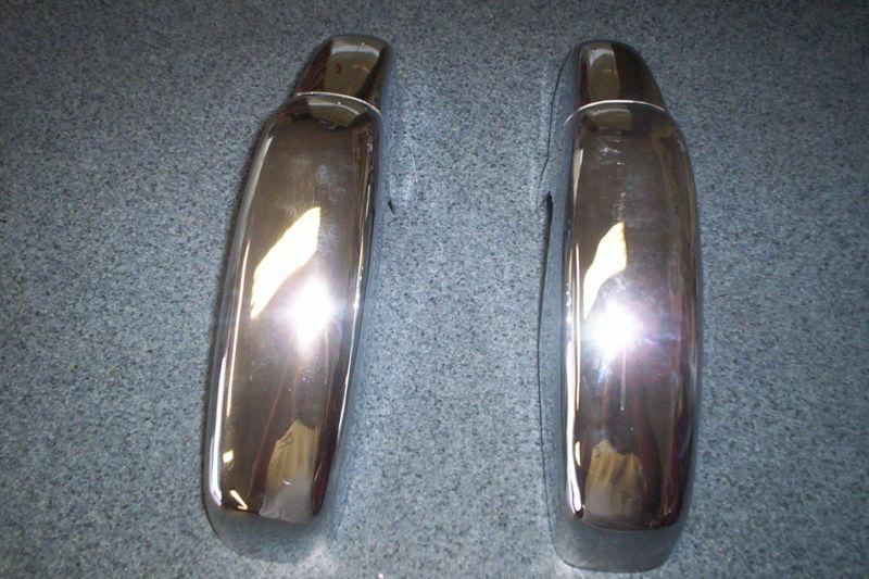 Porsche chrome front bumper guards for 356 b/c