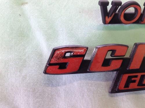 Vw Scirocco Emblem mark 1 S type, US $9.99, image 2