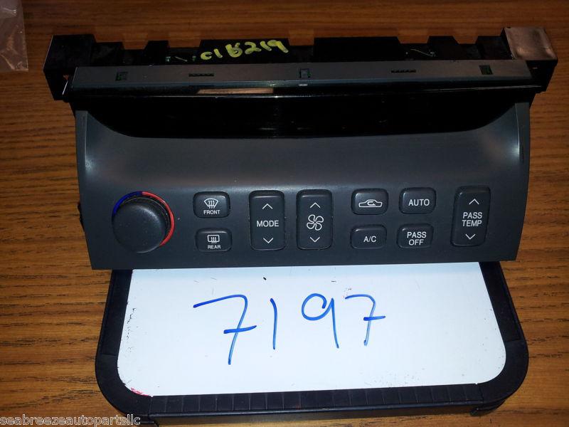 00-01 cadillac deville climate temperature control unit a/c heat 09390516