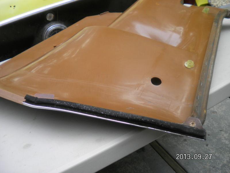1971 Mustang Coupe Rear Quarter Trim Back Seat Side Panel OEM 71 , US $50.00, image 3