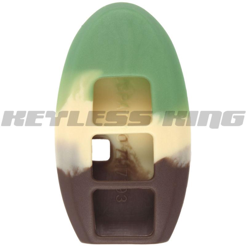 New camo keyless remote smart key fob clicker case skin jacket cover protector