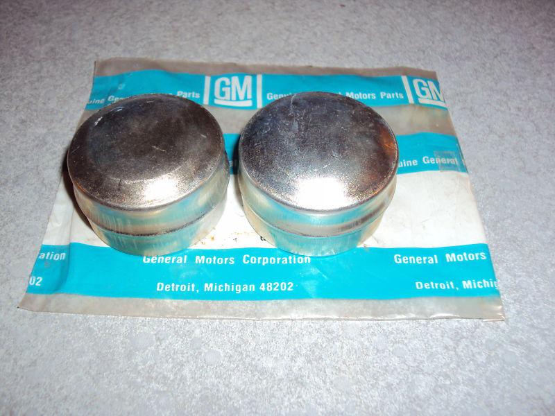 Gm nos brake rotor grease dust caps buick chevy oldsmobile pontiac
