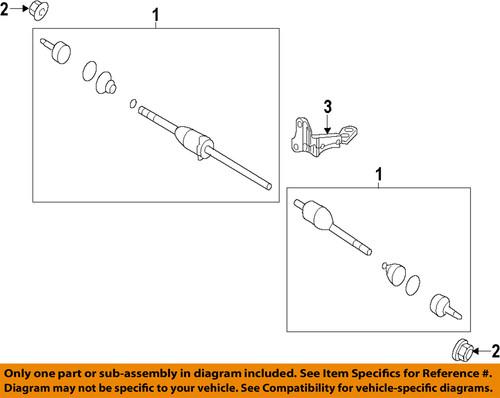 Ford oem -w712435-s439 axle/spindle nut/axle nut