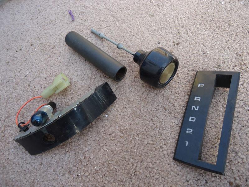 1983 dodge rampage shift plate shifter indicator automatic interior trim oem