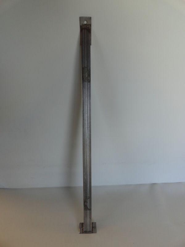 Swim platform stanchion support rail 31" stainless steel marine boat