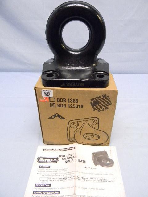 New  bpc 21 ton forged steel 4-bolt mount drawbar tow ring bdb125015 