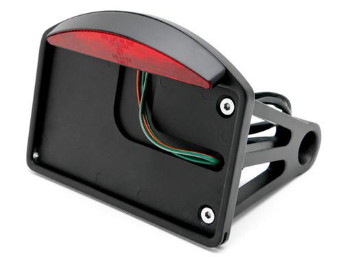 Sidemount plate led taillight for kawasaki eliminator bn 125 250 600 900
