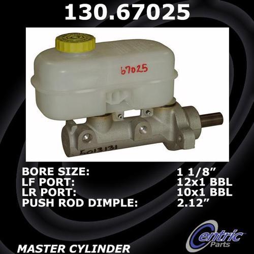 Sell CENTRIC 130.67025 Brake Master CylinderPremium Master Cylinder in