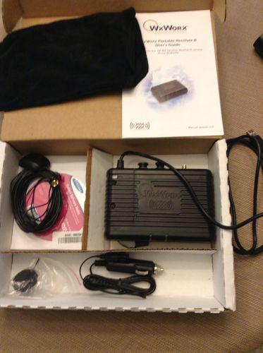 Wxworx mobile weather data reciever