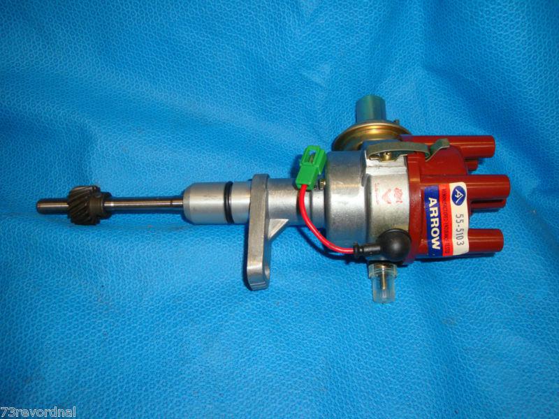 1975 75 toyota corona mkii distributor points cap 4m 2.6l 6 cyl dual vac nos