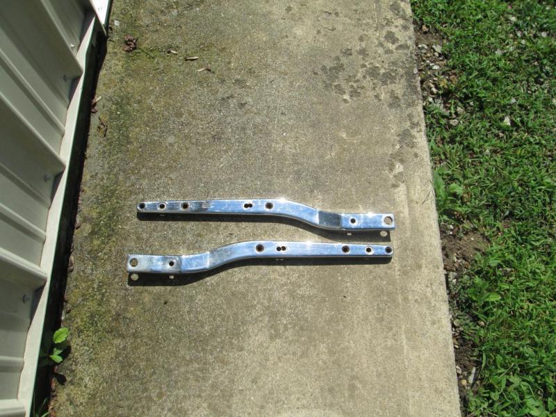 Harley davidson chrome fender struts shovelhead fx superglide