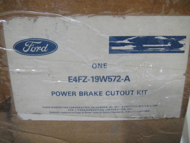Nos 1984-85 ford escort a/c air conditioner power brake cutout kit