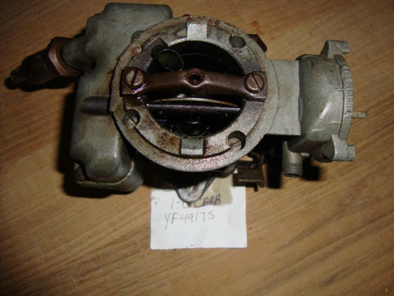 1970-1972 ford maverick 170 1 bbl carter carburetor 4917s