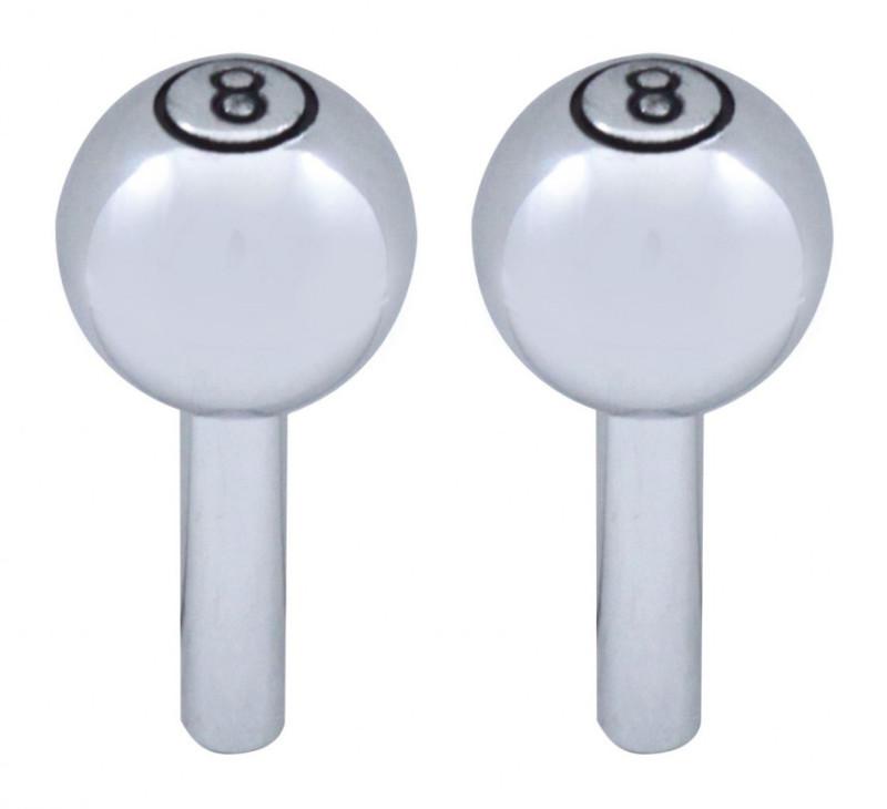 8 ball door locks chrome hot rat rod gasser lowrider bomb vtg style custom