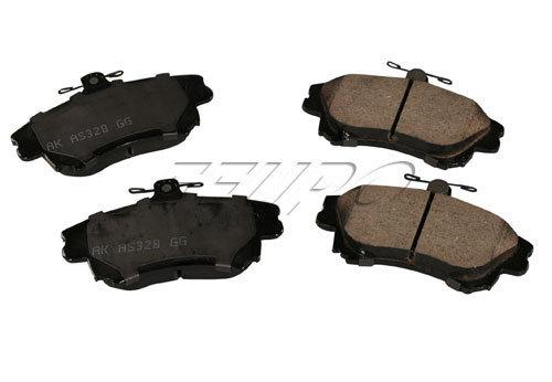 New akebono disc brake pad set - front eur837 volvo oe 30769199