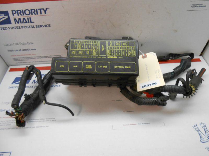 1998 nissan pathfinder under the hood fuse box block oem 71541465 mi0729