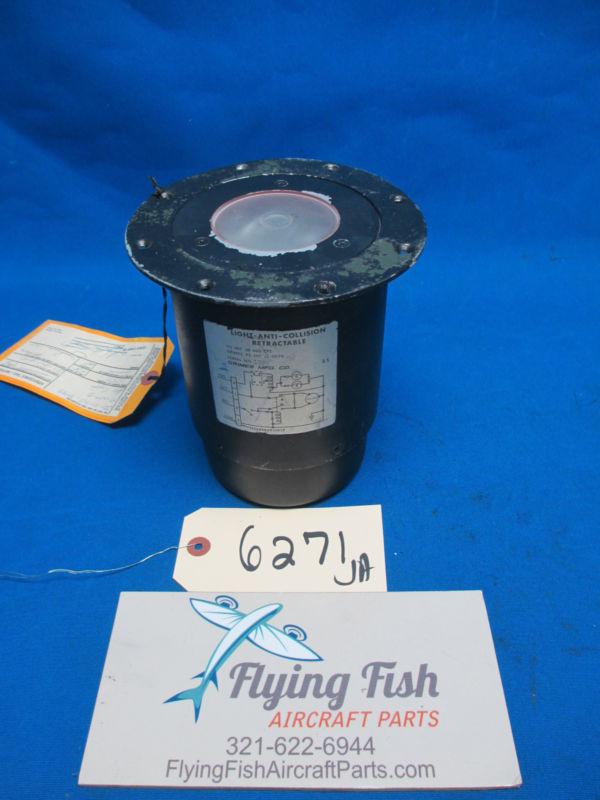 Grimes retractable anti collision light p/n: 45-0079-3 *works* (6271)
