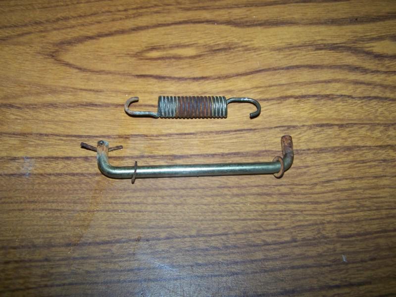 Spring for foot brake lever pedal kawasaki bayou 220 250 300 4x4 4x2 atv wheeler