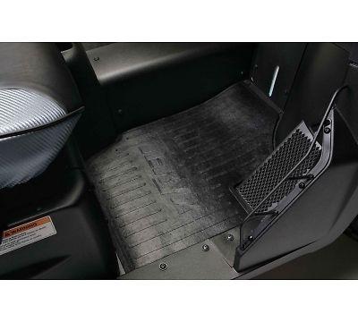 Kawasaki teryx 750 4x4 black rubber floor mats 08 09 10 11 12 13 2008-2013