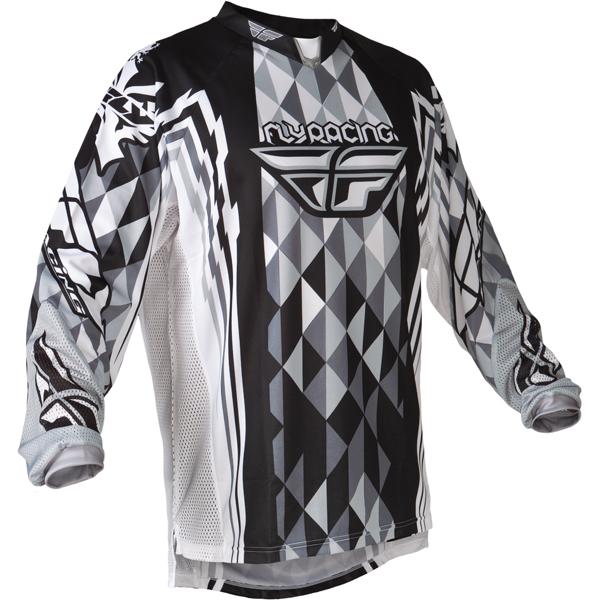 Fly racing kinetic jersey motorcycle jerseys