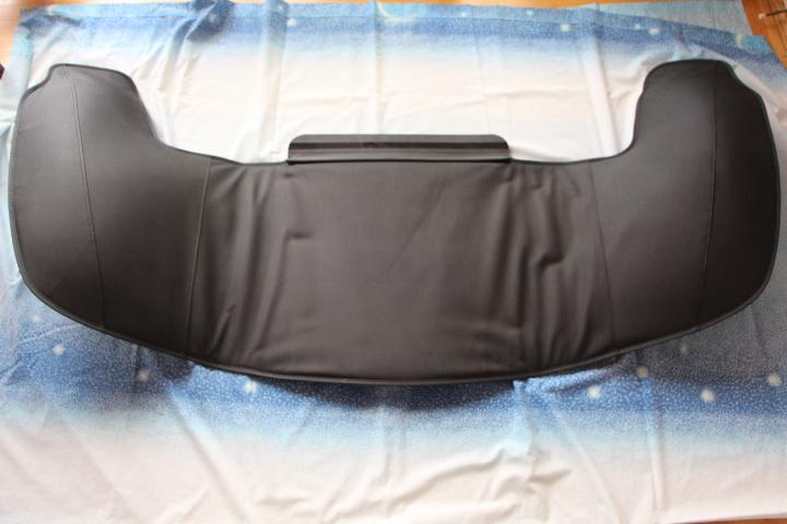 New ford mustang convertible boot cover black - never used- part original to car