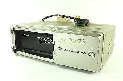 (qqg) sony cdx-505rf 10 disc  cd changer modded to mcd-102-ru-1 audio int'l