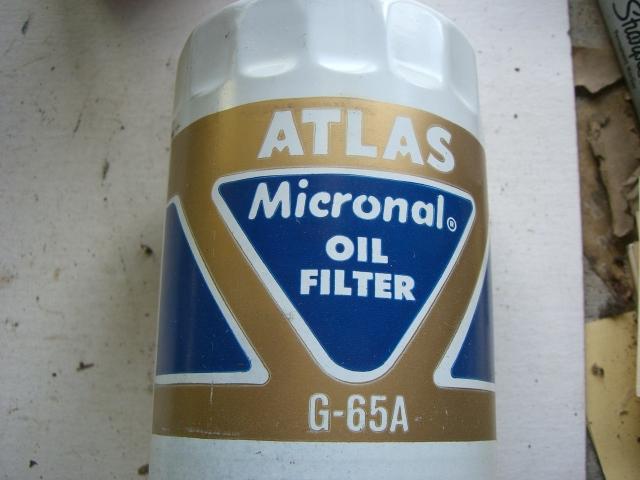 Aftermarket atlas engine oil filter 1960-75 cadillac