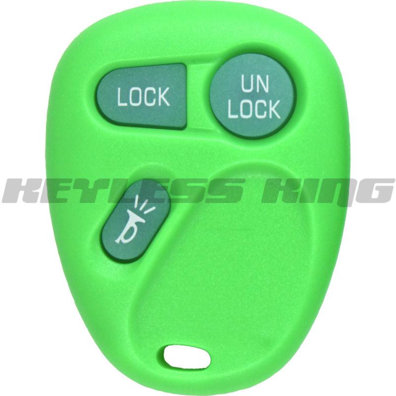 New green glow in dark replacement keyless remote key fob clicker for 15042968