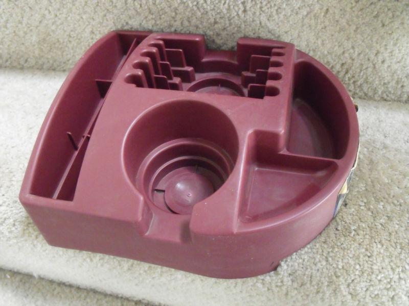 Sell NOS RUBBER QUEEN 1960's 1970's 1980's Auto Center Hump Cup Holder/ Console RED in Homer