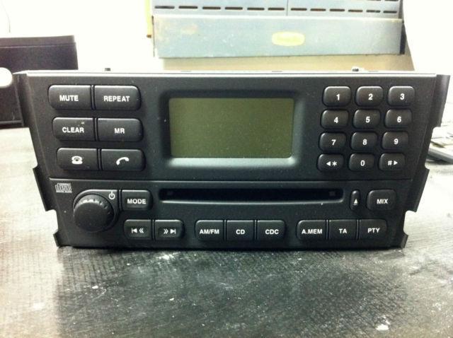 03-04-05-06-07-08 jaguar s type radio cd player.oem  2r83-18b876
