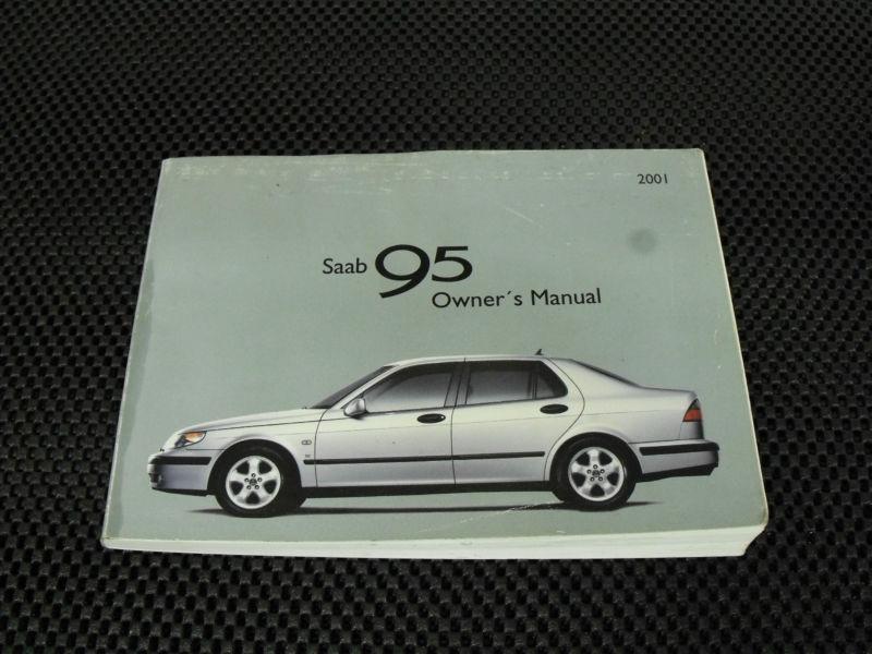 2001 saab 95 owners owner's manual
