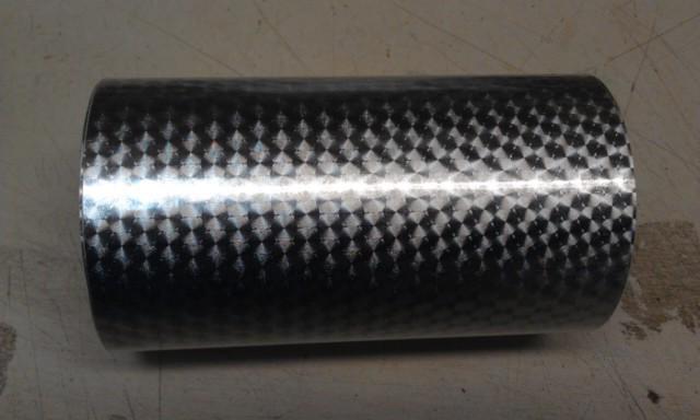 New 62 63 64 chevy impala ss machined swirled decal tape 6" x 72"