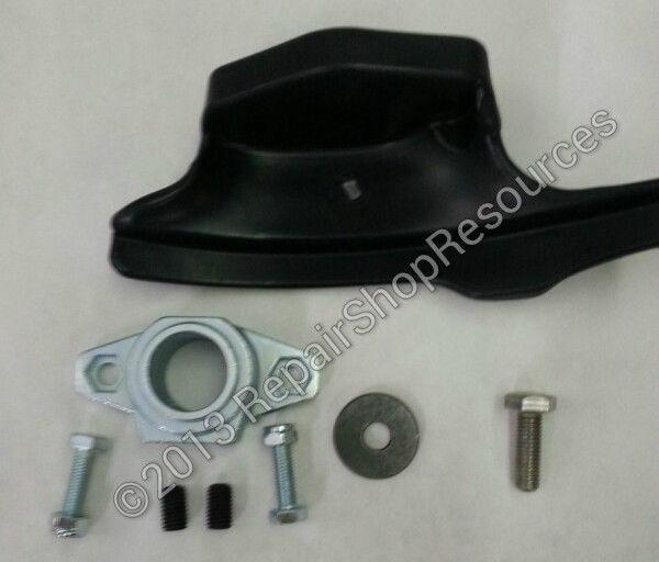 Tire changer plastic head with bracket, 28mm hole