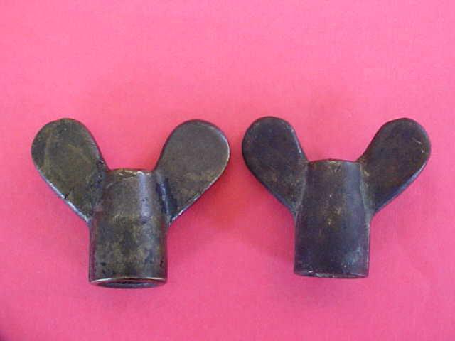 Ferrari 250 battery speed nut thumb screw nuts pair 275 330 oem