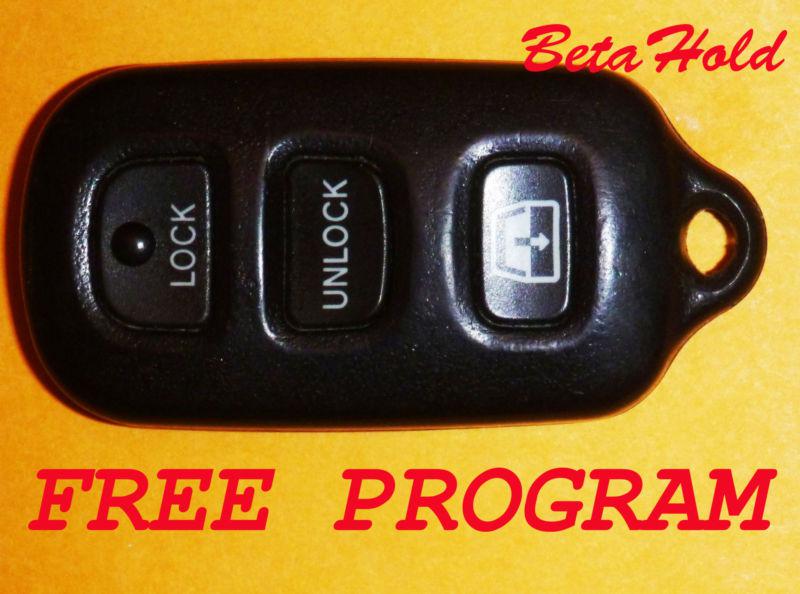 Toyota 4runner sequoia keyless remote - *nice*