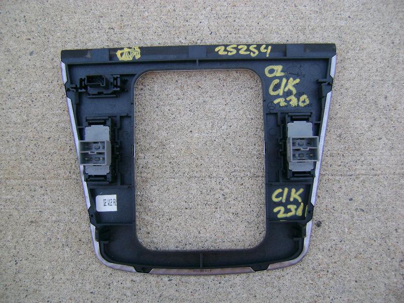 98 - 04 MERCEDES BENZ CONVERTIBLE SLK230 2.3L I4 EFI MASTER POWER WINDOW SWITCH, US $199.99, image 2