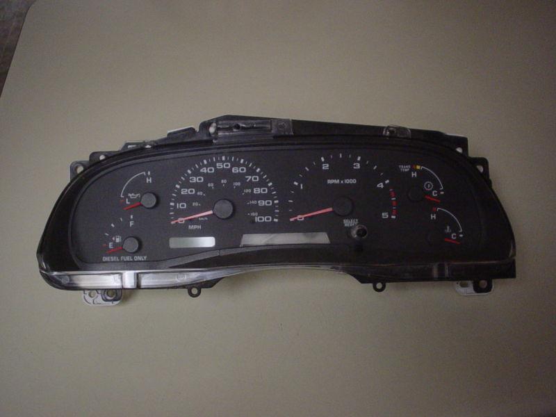 Purchase 20042005 Ford F250 F350 XLT Super Duty 4WD Diesel Used Instrument Cluster 150K in