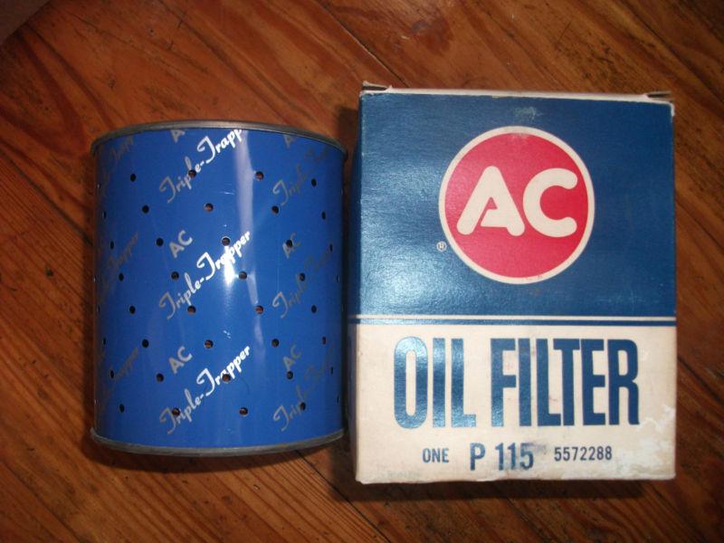 Vintage ac oill filter cadillac,chevy, buick,olds, #p-115, nos