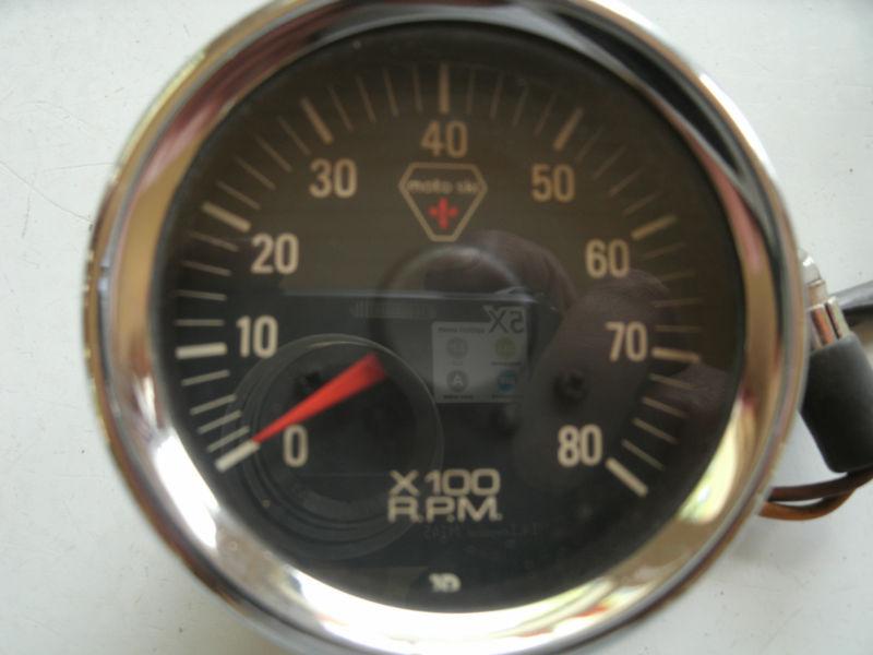  moto ski tachometer gauge (late 1970`s)