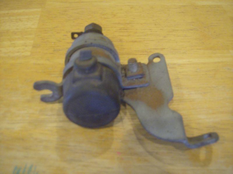 70-71 mopar 440 4 bbl idle solenoid and bracket
