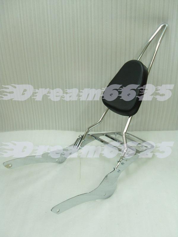 Backrest sissy bar fit for yamaha vstar 400 650 classic #tr