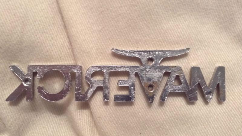 Vintage ford maverick emblem