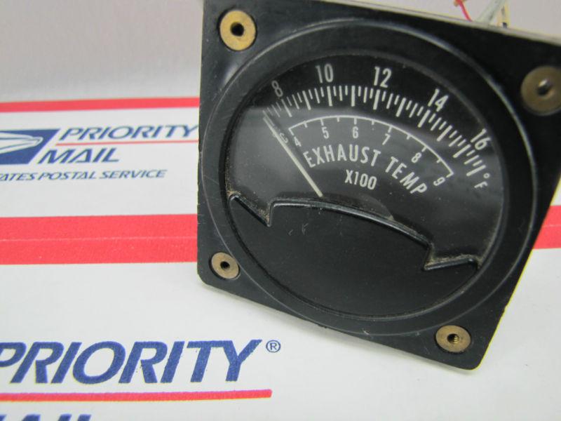 Vintage ~ aircraft exhaust temp gauge by westberg cat.# k28 | fast-ship