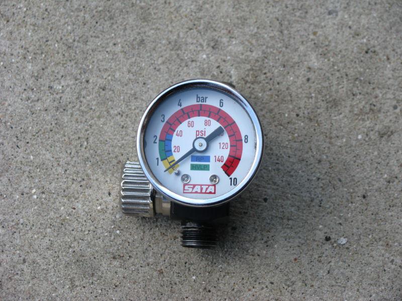 Sata air micrometer with gauge sata 27771 regulator for spray gun spraygun