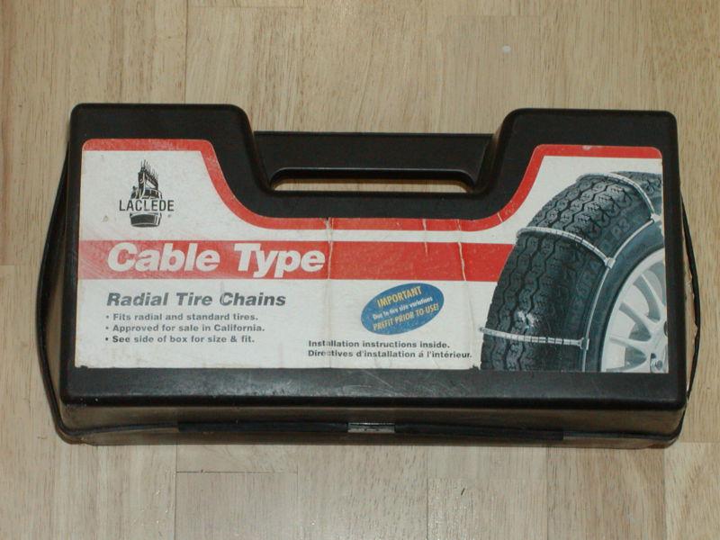 Cable tire chains laclede 1034, 205/75r15, 215/65-15, 215/65r15, 205/70-15 